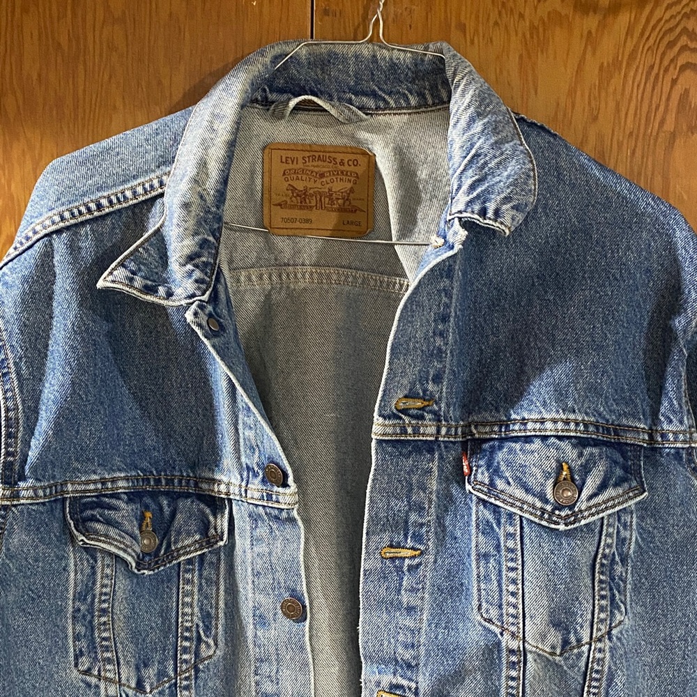 Levi's Classic Blue Denim Jacket